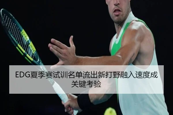 EDG夏季赛试训名单流出新打野融入速度成关键考验
